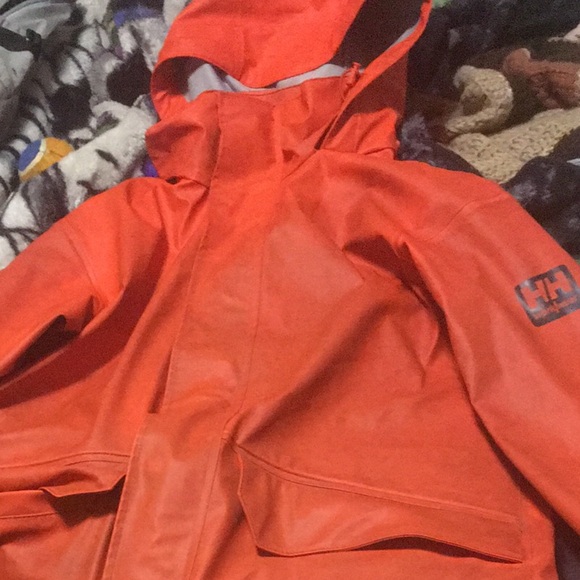 Helly Hansen Workwear Rainproof Jacket Size M 120 OBO - Picture 2 of 2